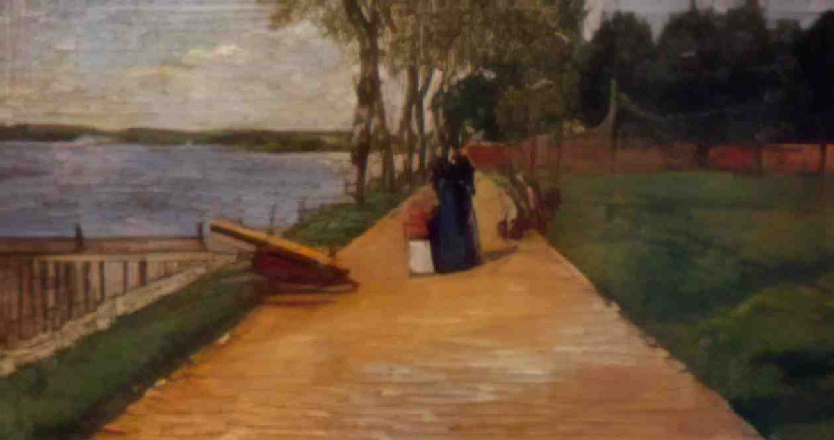 William Merritt Chase bath beach a sketch Art A4 Photo Print