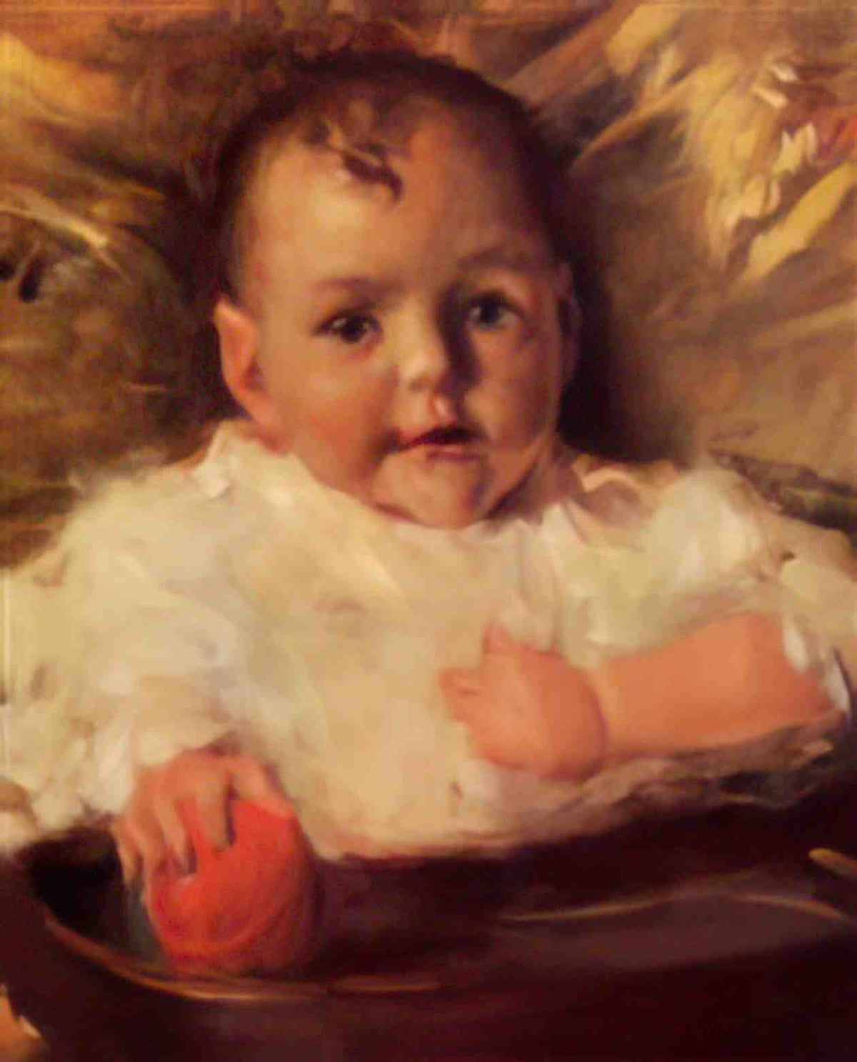 William Merritt Chase bobbie a portrait sketch Art A4 Photo Print