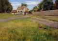 William Merritt Chase brooklyn landscape Art A4 Photo Print