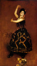 William Merritt Chase carmencita Art A4 Photo Print