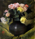 William Merritt Chase flowers aka roses Art A4 Photo Print