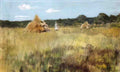 William Merritt Chase grain field shinnecock hills Art A4 Photo Print