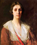 William Merritt Chase miss mary margaret sweeny Art A4 Photo Print