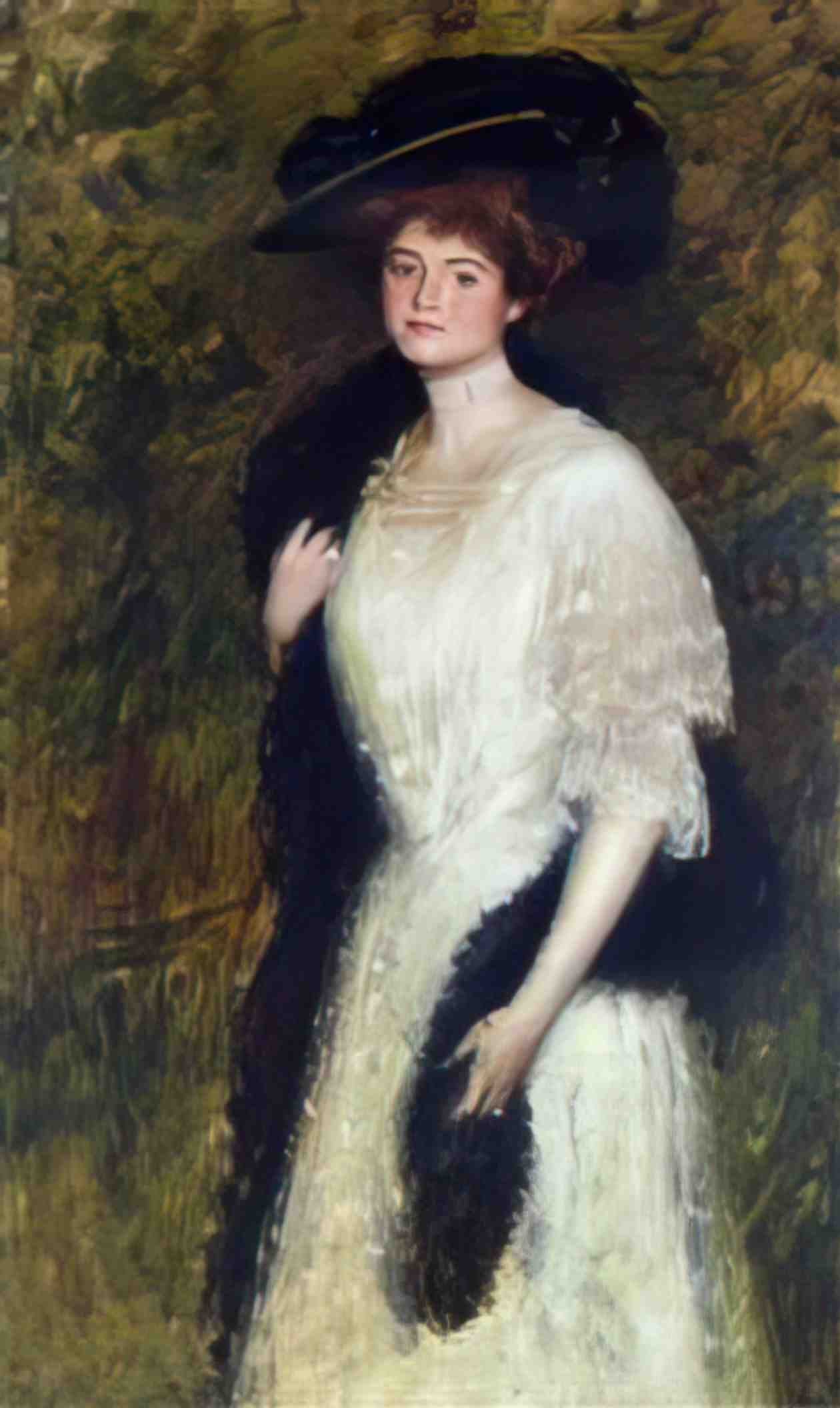 William Merritt Chase ms helen dixon Art A4 Photo Print