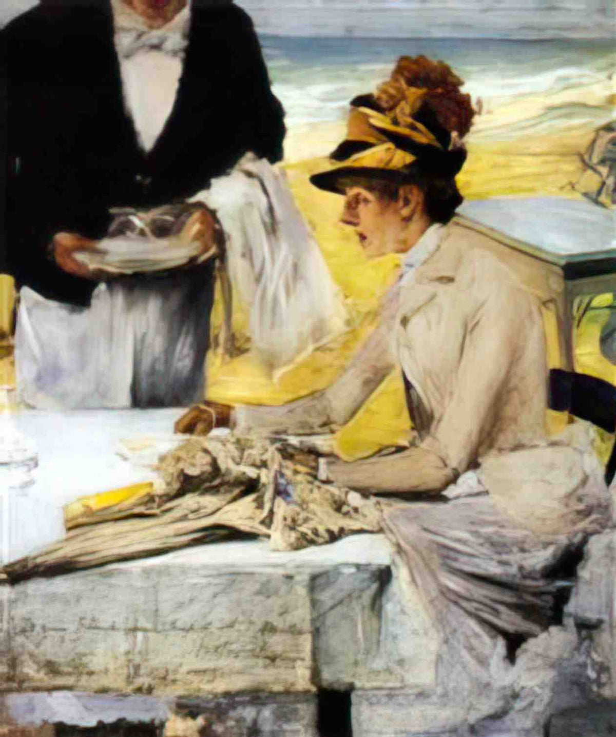 William Merritt Chase on the lake central park(1) Art A4 Photo Print