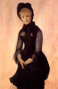 William Merritt Chase portrait of harriet hubbard ayer Art A4 Photo Print
