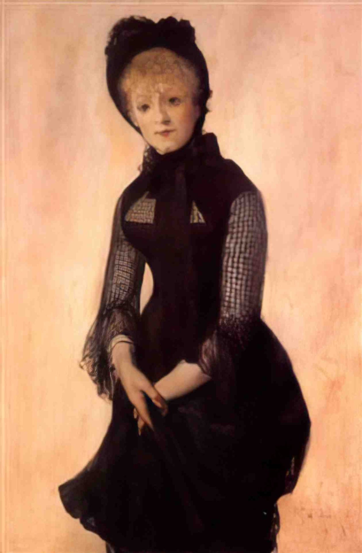William Merritt Chase portrait of harriet hubbard ayer Art A4 Photo Print