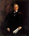 William Merritt Chase portrait of president william waugh smith Art A4 Photo Print