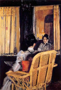 William Merritt Chase reflection Art A4 Photo Print