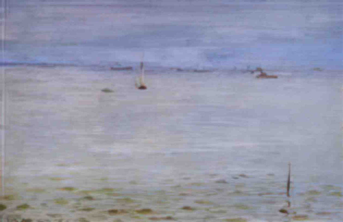 William Merritt Chase seascape Art A4 Photo Print