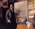 William Merritt Chase self portrait 1916 Art A4 Photo Print