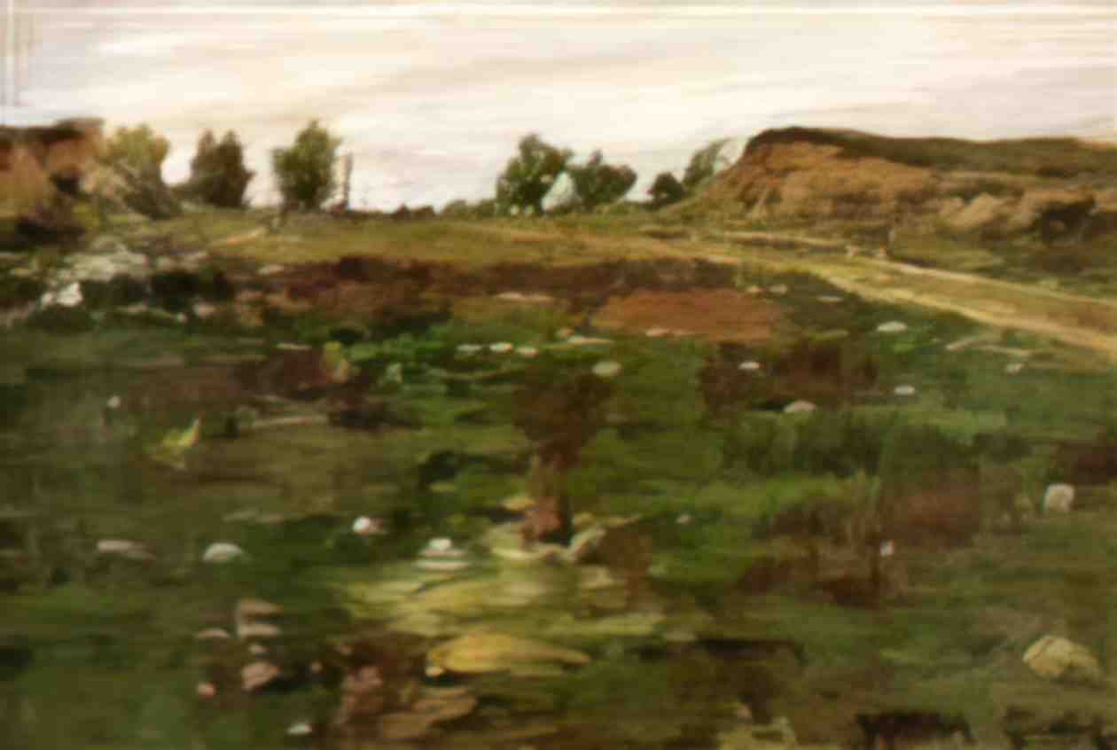 William Merritt Chase shinnecock hills Art A4 Photo Print