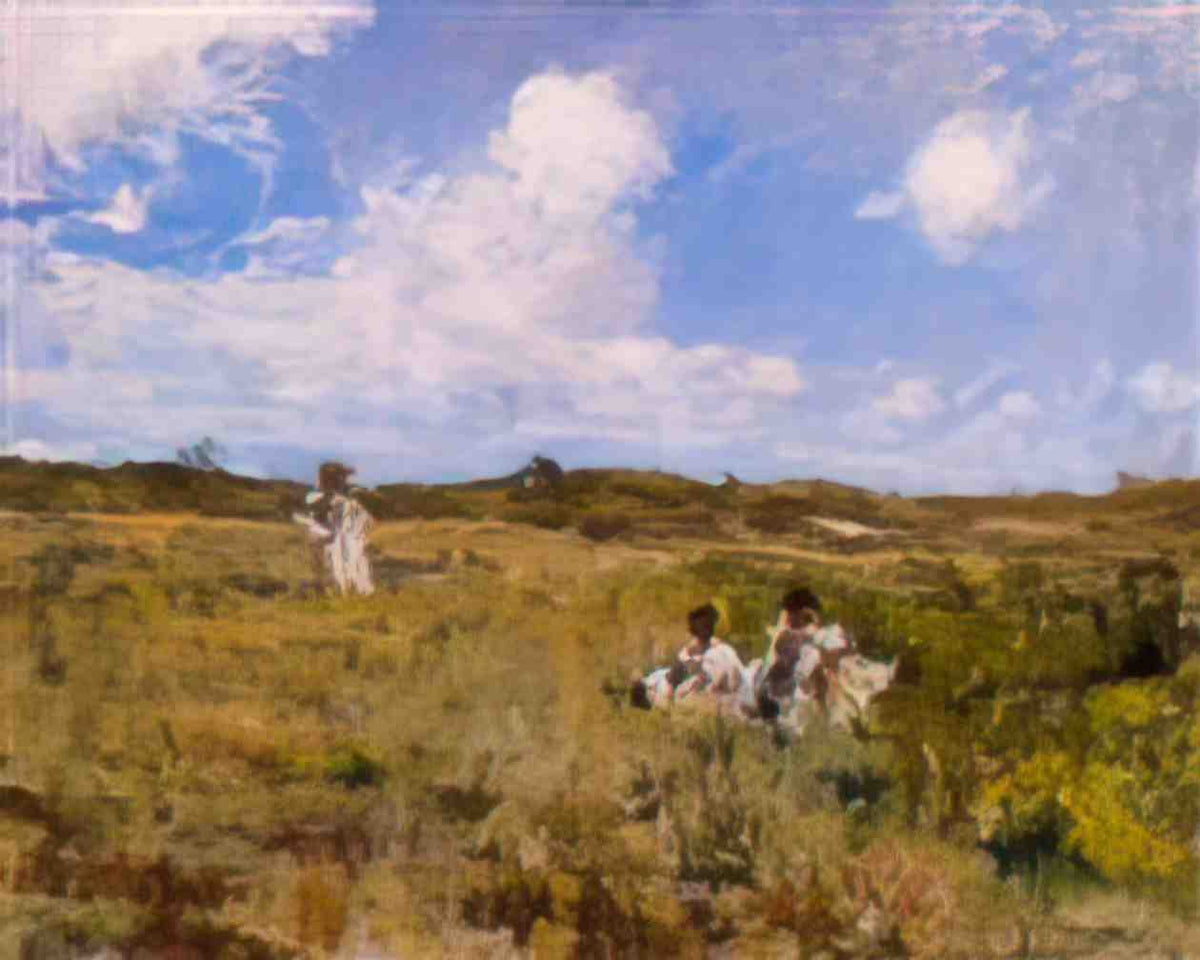 William Merritt Chase shinnecock landscape 03 Art A4 Photo Print