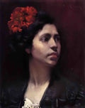 William Merritt Chase spanish girl 1 Art A4 Photo Print
