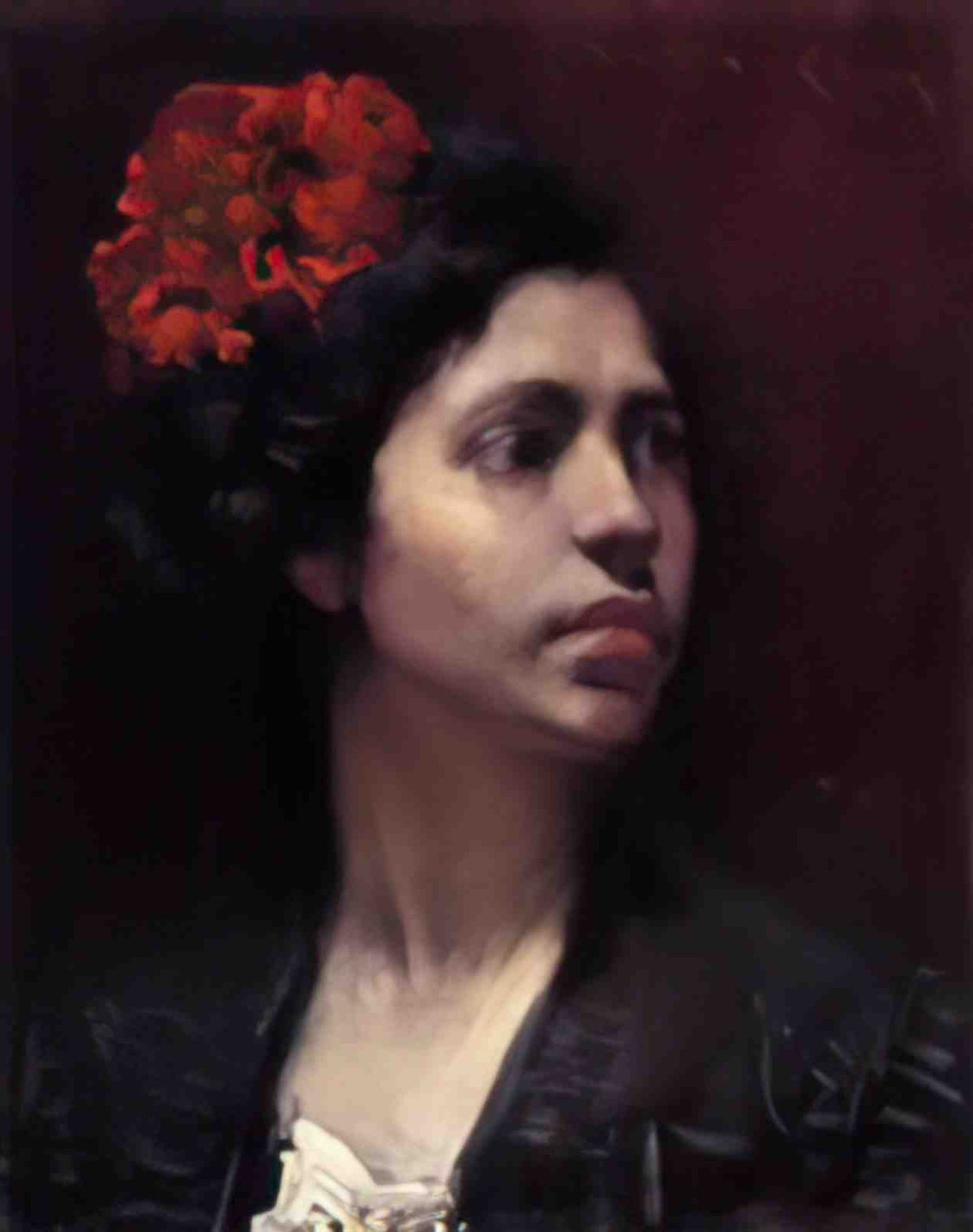 William Merritt Chase spanish girl 1 Art A4 Photo Print