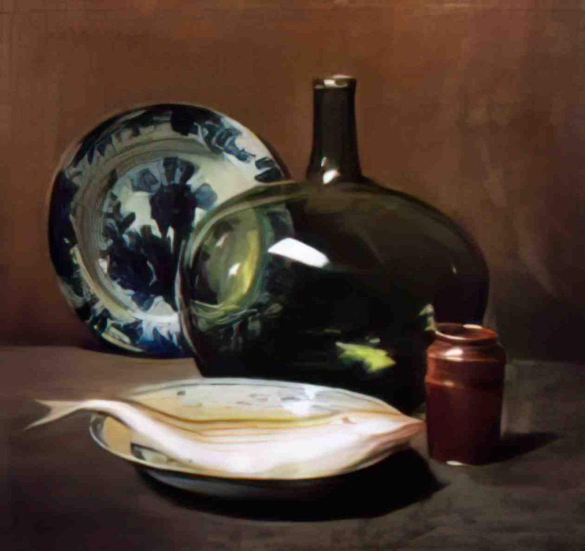 William Merritt Chase still life with fish 2 Art A4 Photo Print