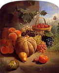 William Merritt Chase still life with fruit Art A4 Photo Print