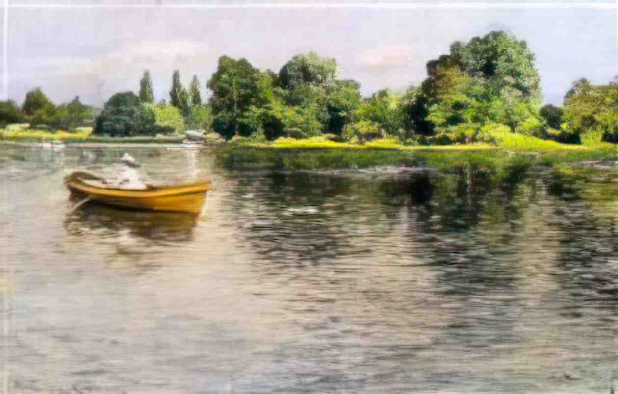 William Merritt Chase summertime pulling for shore Art A4 Photo Print