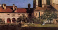 William Merritt Chase the cloisters Art A4 Photo Print
