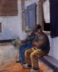 William Merritt Chase the consultation Art A4 Photo Print
