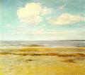 William Merritt Chase the deserted beach Art A4 Photo Print