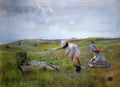 William Merritt Chase the little garden Art A4 Photo Print