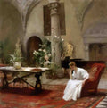 William Merritt Chase the song Art A4 Photo Print