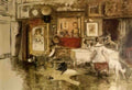 William Merritt Chase the tenth street studio 1915 Art A4 Photo Print