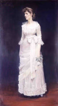 William Merritt Chase the white rose aka miss jessup Art A4 Photo Print