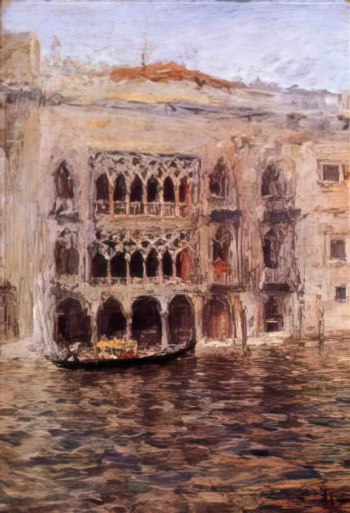 William Merritt Chase venice 1 Art A4 Photo Print