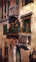 William Merritt Chase venice Art A4 Photo Print