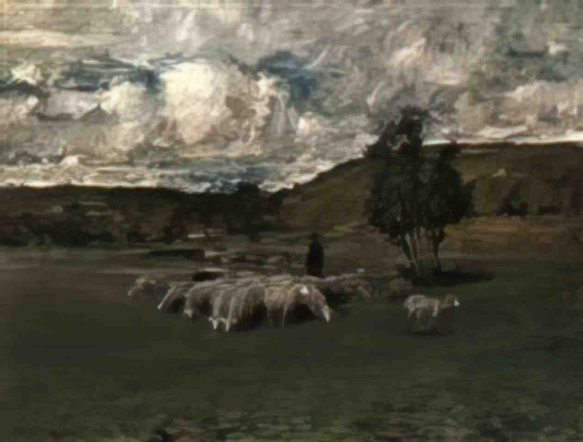 William Merritt Chase view near polling 1876 Art A4 Photo Print