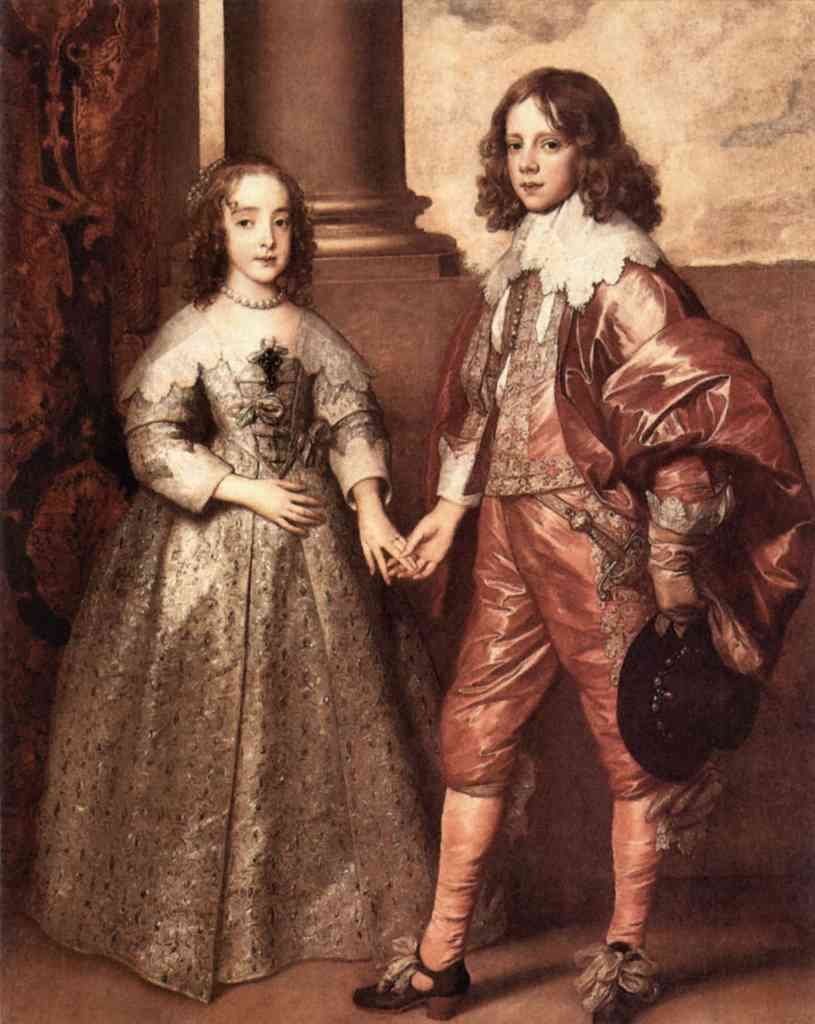 William Of Orange With His Future Bride Van Dyck A4 Photo Print