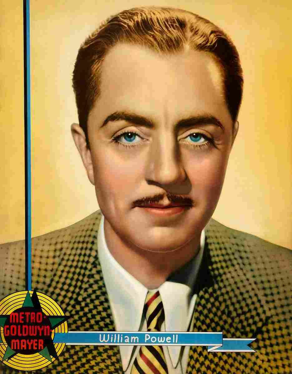 William Powell Personality Poster 01  film star poster A4 Photo Print