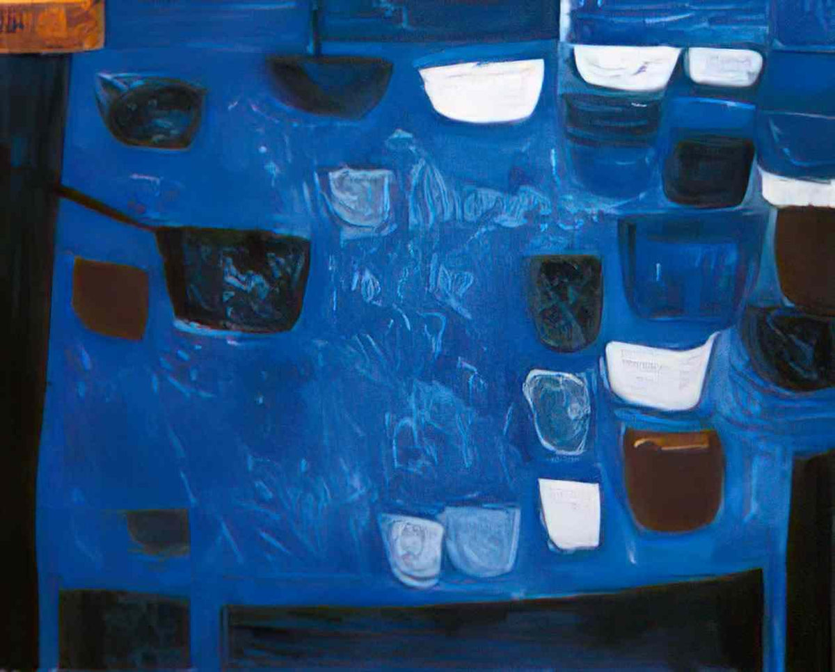 William Scott blue still life 1957 Art A4 Photo Print