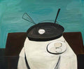 William Scott frying pan and basket 1948 Art A4 Photo Print