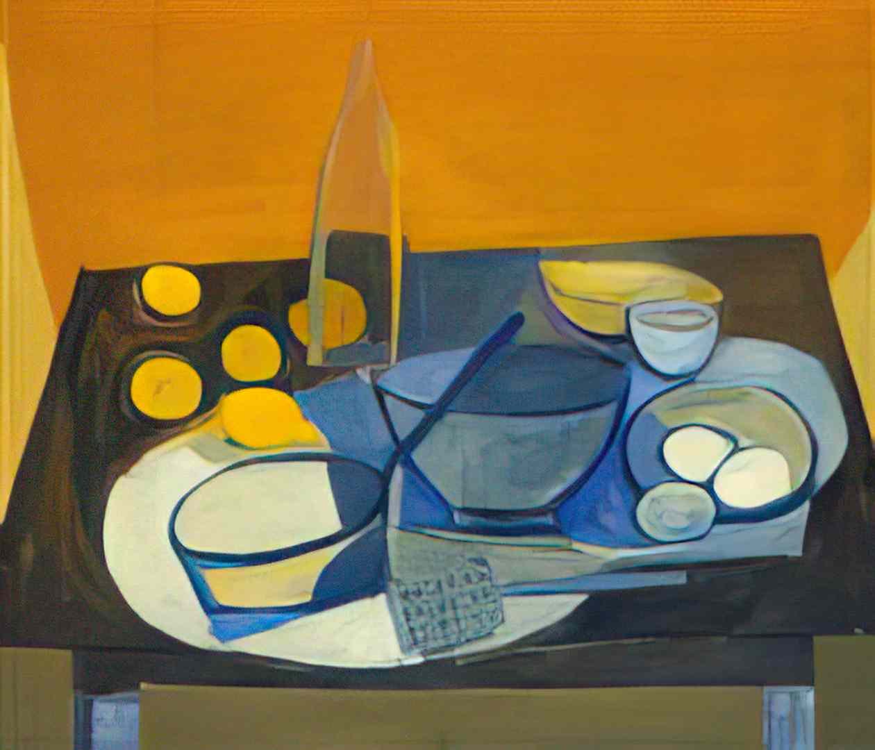 William Scott kitchen still life 1948 Art A4 Photo Print