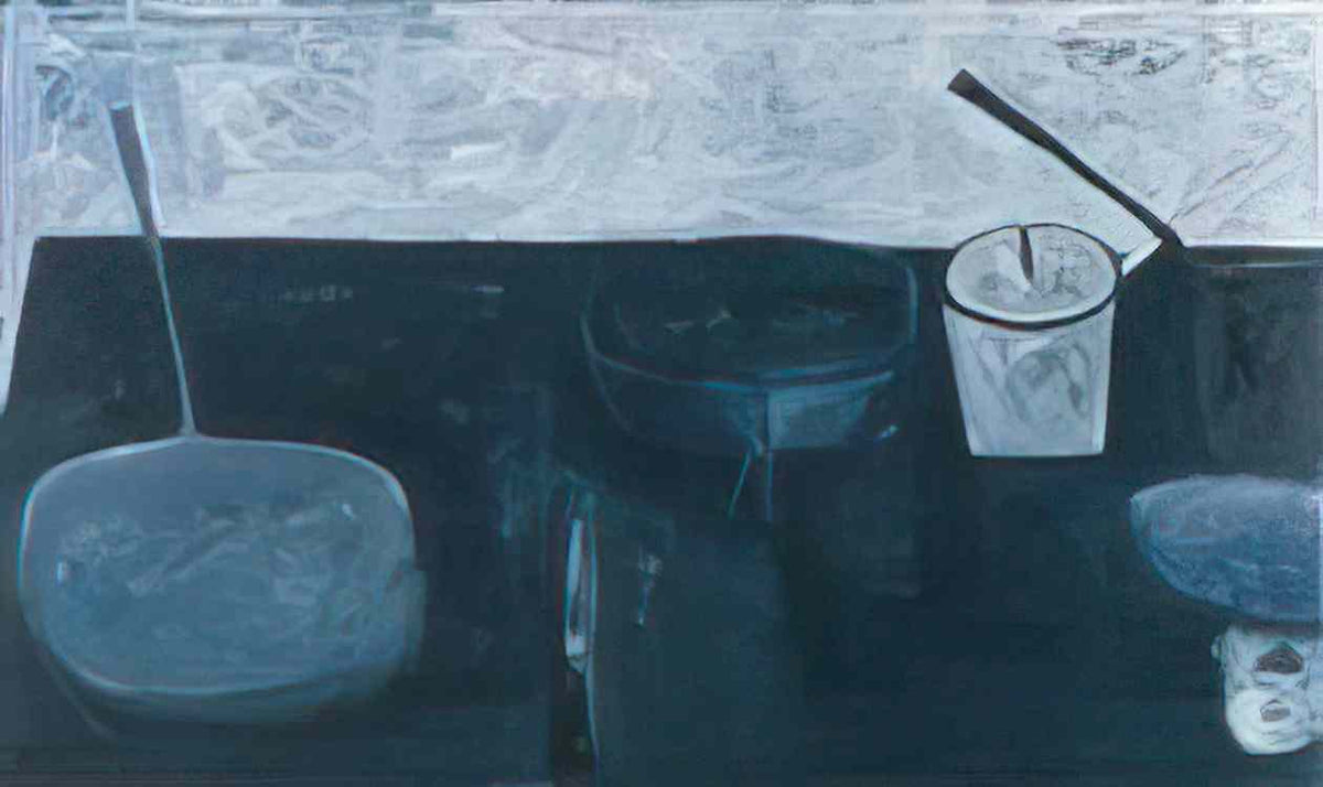 William Scott winter still life 1956 Art A4 Photo Print