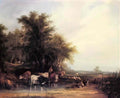 William Shayer near the new forest Art A4 Photo Print