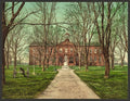 William and Mary College WilliamsburgVA Vintage A4 Photo Print