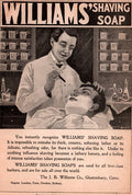 Williams 1 barber advert A4 Photo Print
