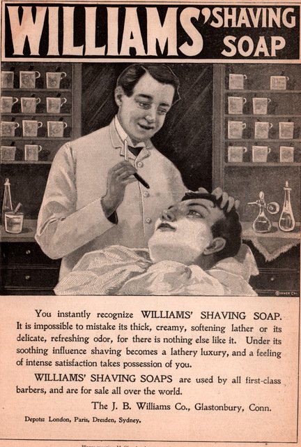 Williams 1 barber advert A4 Photo Print