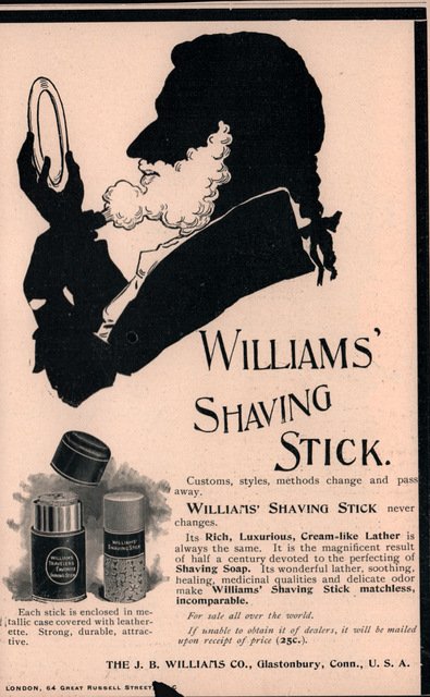 Williams 4 barber advert A4 Photo Print