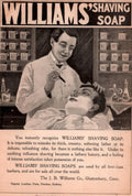 Williams Shaving Soap 1 Vintage Retro Advert Ads A4 Photo Print