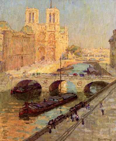 Williams Terrick Notre Dame Paris A4 Photo Print