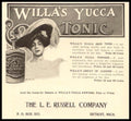 Willias Yucca Tonic 3 Vintage Retro Advert Ads A4 Photo Print