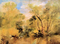 Willows Beside A Stream Joseph Mallord Turner A4 Photo Print