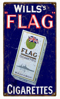 Wills Flag Cigarettes Vintage Retro Advert Ads A4 Photo Print