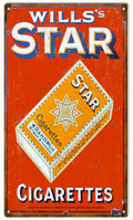 Wills Star Cigarettes Vintage Retro Advert Ads A4 Photo Print