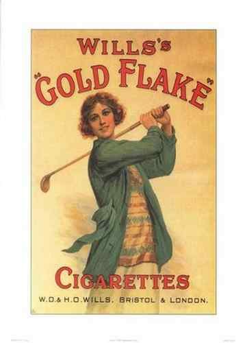 Willss Gold Flake Cigarettes A4 Photo Print